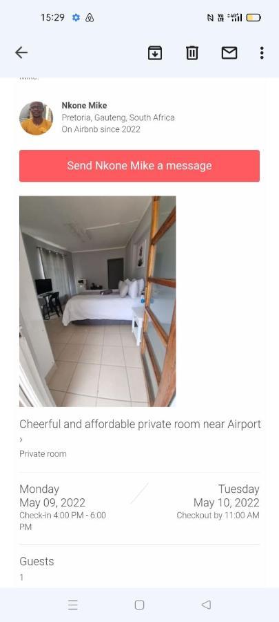 Stay At Home Airport Lodge Kempton Park Dış mekan fotoğraf