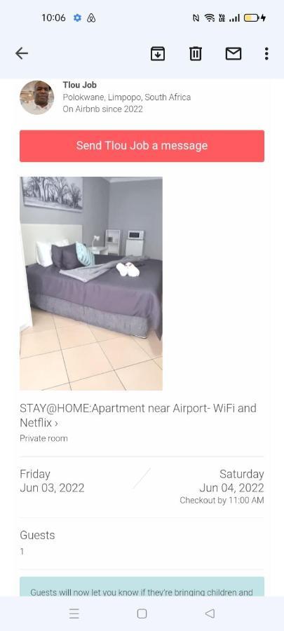 Stay At Home Airport Lodge Kempton Park Dış mekan fotoğraf